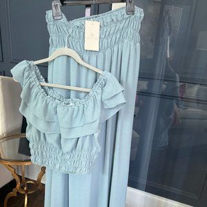 SHABBY CHIC Skirt-Crop Top